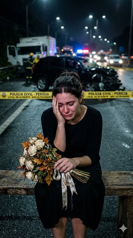 O CAMINHÃO ESMAGOU NOSSA NOITE DE NÚPCIAS, E AS ÚLTIMAS PALAVRAS DO ASSASSINO DESTRUÍRAM A FAMÍLIA QUE EU MAIS VENERAVA.