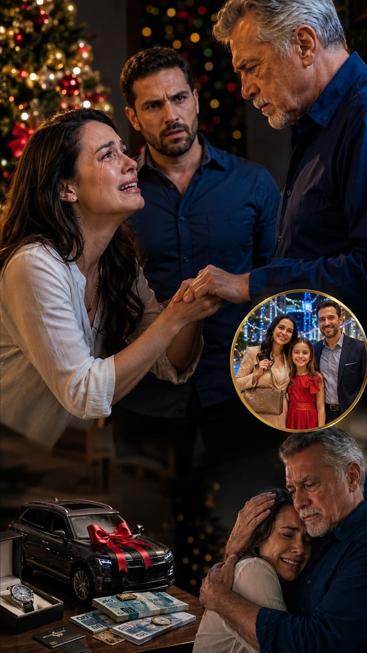 “Meu bônus de fim de ano era de quase 500 mil reais, e eu planejava levar dinheiro para ajudar toda a família no Natal… mas meu sogro me ligou e ordenou: ‘Você só pode voltar para casa com 200 reais!’… Três meses depois, quando descobri a verdade por trás disso, chorei diante de todos: ‘Obrigada, pai… o senhor salvou minha vida!’”
