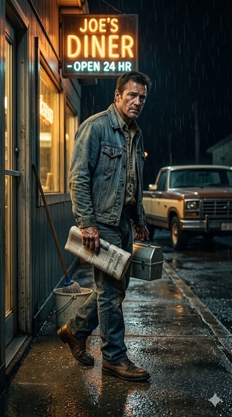 By day he worked in a factory, by evening he delivered newspapers, and by night he mopped diner floors — My father survived the entire 1980s on just 4 hours of sleep a day so his family would never have to grow up hungry