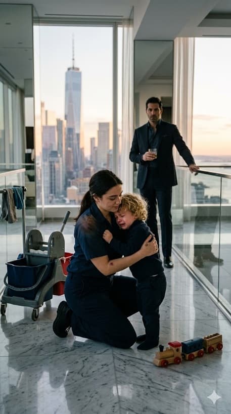 O filhinho do chefão da máfia batia em toda babá que tentava se aproximar dele.