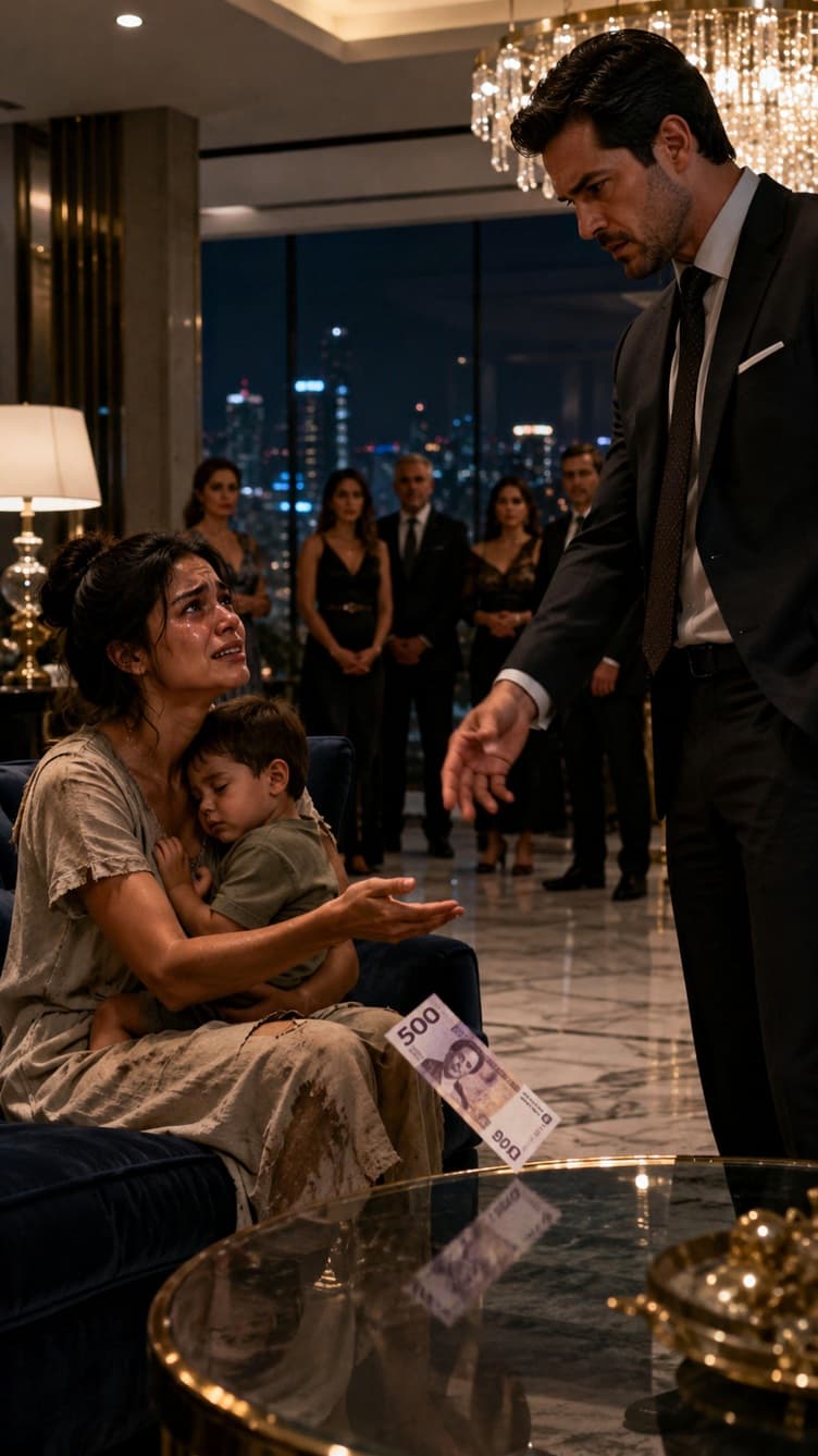 O MARIDO BILIONÁRIO BRASILEIRO JOGOU 500 REAIS NA MESA E HUMILHOU A ESPOSA POBRE ANTES DO ANIVERSÁRIO DE 2 ANOS DO FILHO: “VOCÊ É FEIA COMO UMA PORCA E AINDA QUER COMPRAR VESTIDO!” — MAS NAQUELA NOITE, NINGUÉM IMAGINAVA QUE A MULHER HUMILHADA FARIA TODA A FAMÍLIA MAIS PODEROSA DE SÃO PAULO PAGAR CARO...