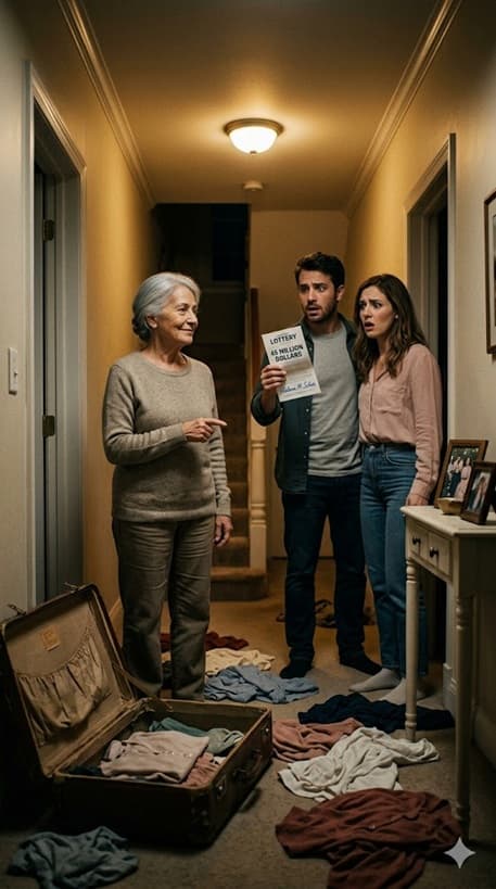 Depois de oito anos vivendo sob o teto do meu filho, eu assisti à minha nora jogar minhas roupas no corredor e dizer com desprezo