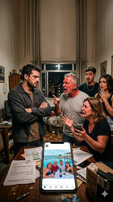 Seu ingrato egoísta!’ — meu pai gritou quando me recusei a continuar pagando o aluguel deles depois de descobrir que minha família usava meu dinheiro para bancar férias luxuosas na praia
