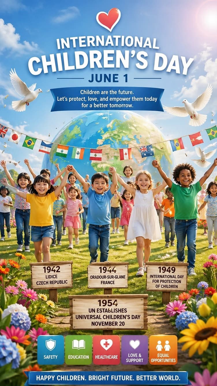 The Origins and Meaning of International Children’s Day (June 1)