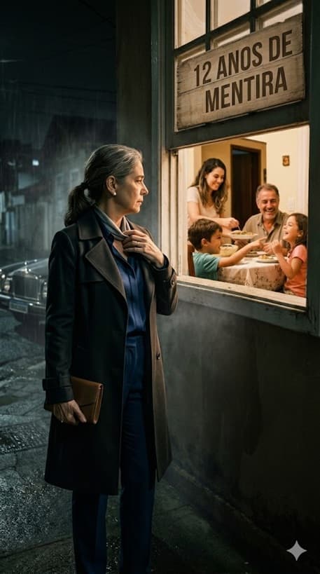 Durante 12 anos, ela acreditou que o marido sacrificava a própria vida trabalhando em outra cidade para sustentar a família… até o dia em que uma simples conta esquecida revelou que ele vivia feliz com outra esposa e filhos que ela nunca soube que existiam