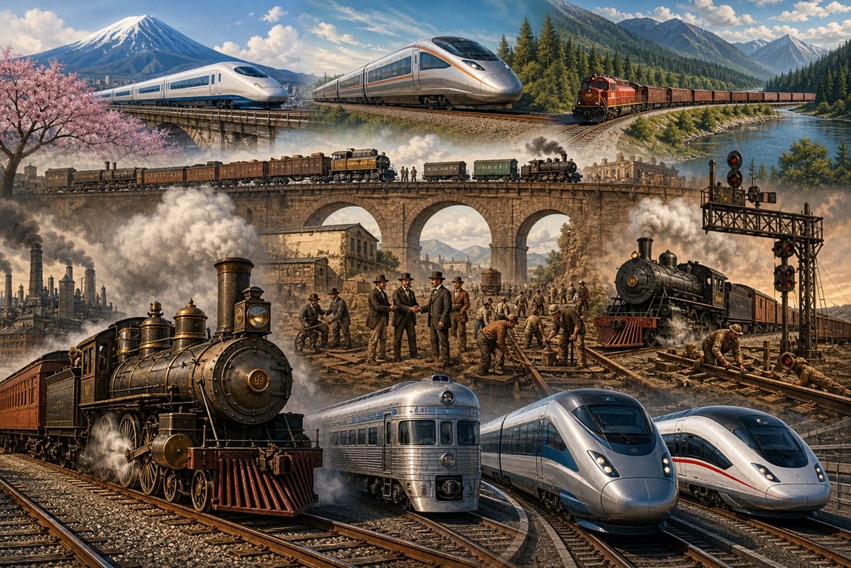 The Railroad System and Its Historical Development