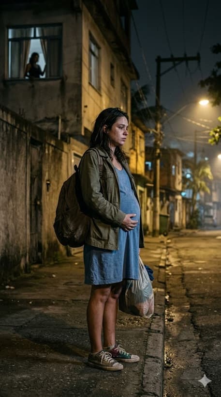 “EXPULSA DE CASA PELA PRÓPRIA IRMÃ QUANDO ESTAVA GRÁVIDA DE 7 MESES — 10 ANOS DEPOIS, O DIA EM QUE ELA VOLTOU DEIXOU TODO O BAIRRO EM SILÊNCIO…”