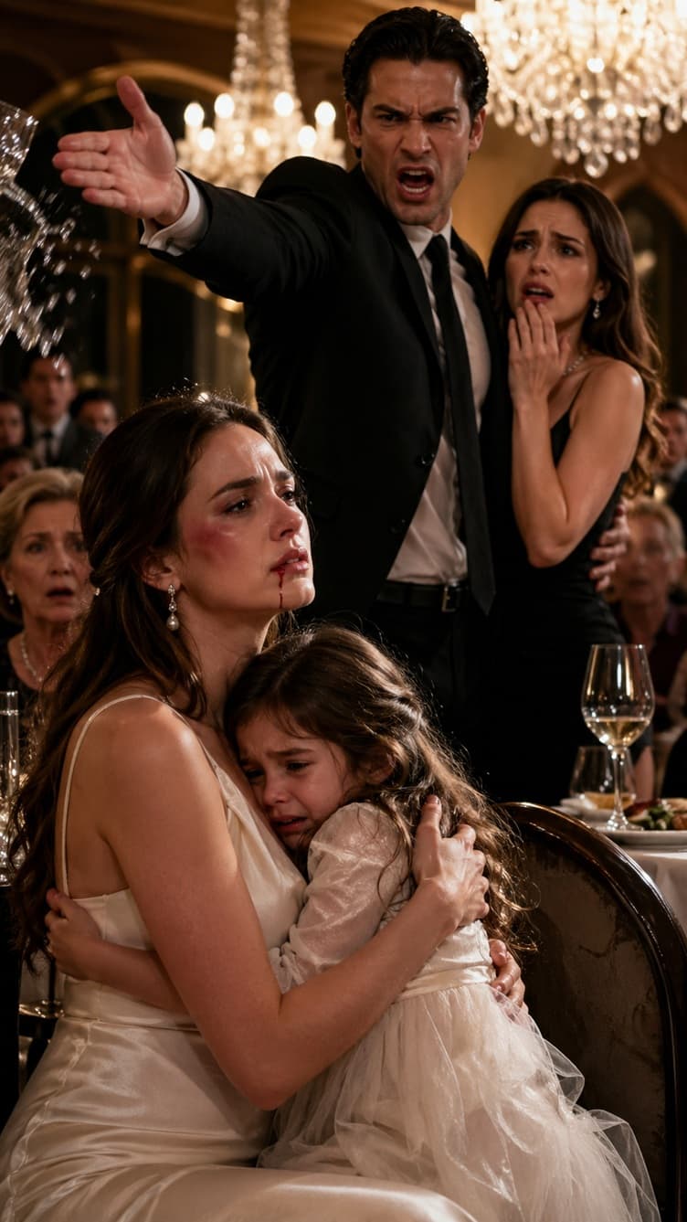 Depois de levar um tapa humilhante em pleno restaurante de luxo de São Paulo por causa da amante do meu marido, abracei minha filha e embarquei em um voo noturno para Londres — apenas para vê-lo desmoronar ao descobrir que a esposa que ele desprezou por anos era, na verdade, a única herdeira de um império financeiro brasileiro que ele jamais conseguiria alcançar…