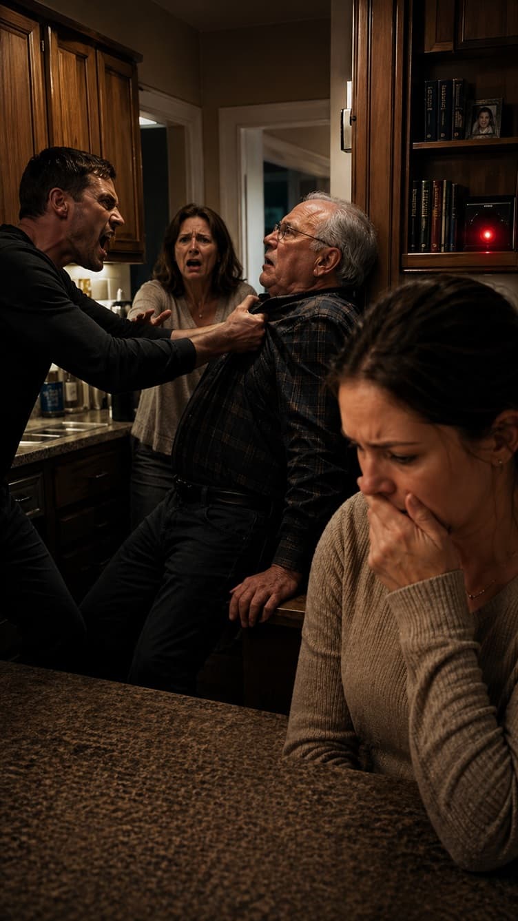 Eu percebi que minha família estava quebrada no exato momento em que meu irmão mais velho, Jason Carter, empurrou nosso pai contra a parede da cozinha e gritou, com uma raiva que parecia vir de anos acumulados: